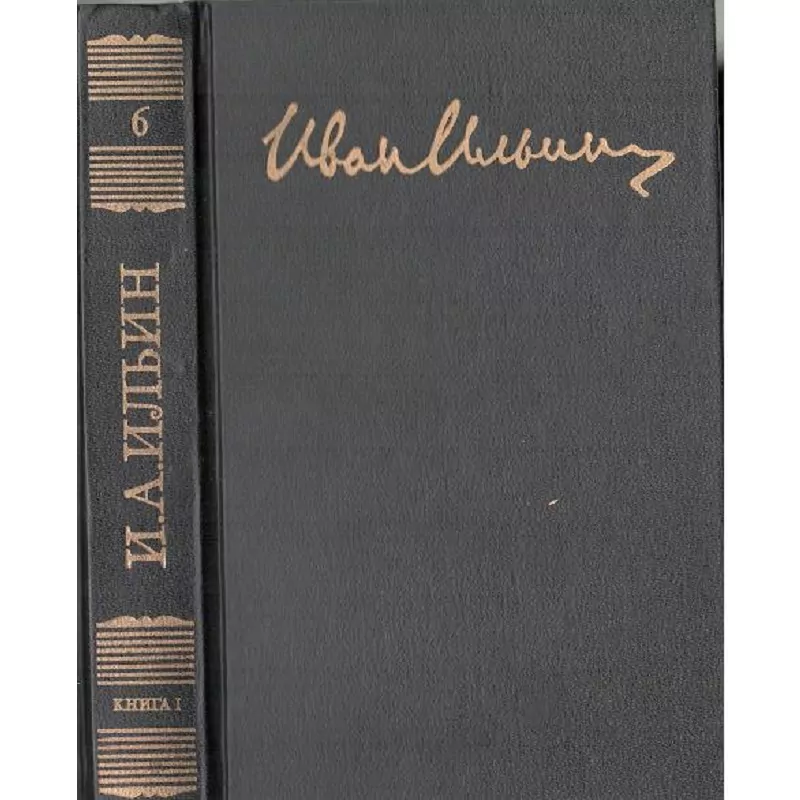Ильин и. А. Собрание сочинений в 10 томах. Том 6. Книга 1. М, 1996